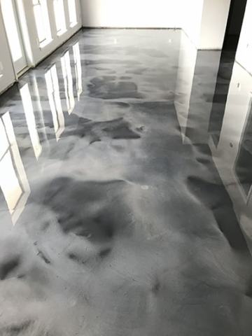 Epoxy Flooring with different pattern In and Near Prairieville, LA
