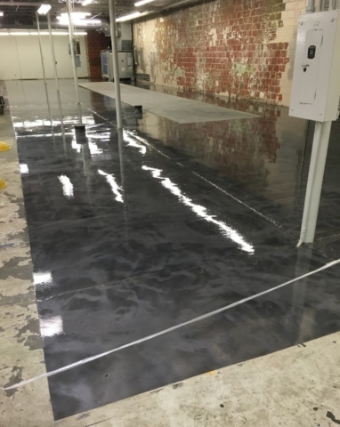 Epoxy Floors installation by Viking Concrete Floor Company in & near Prairieville, LA