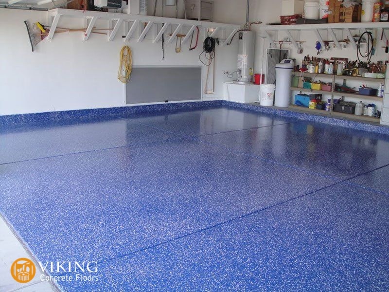 Garage concrete flooring